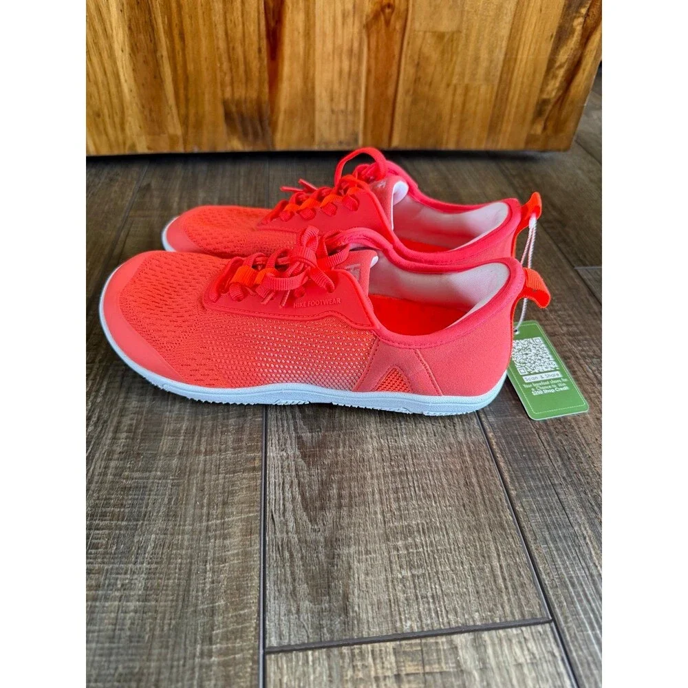 Women’s HF Hike Footwear Stride Ergonomic Barefoot Shoes Sz. 7.5 NWT Orange